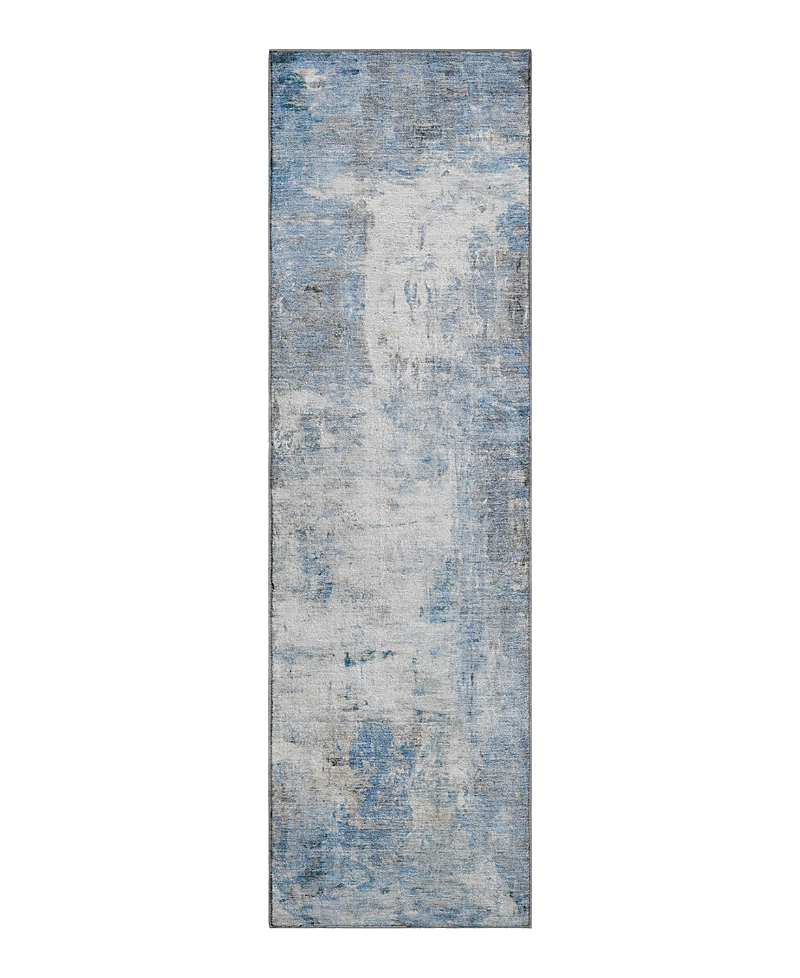 Dalyn Rug Company Dalyn Ravenna Washable Rn1 Runner Area Rug, 2'3 X 7'6 In Blue