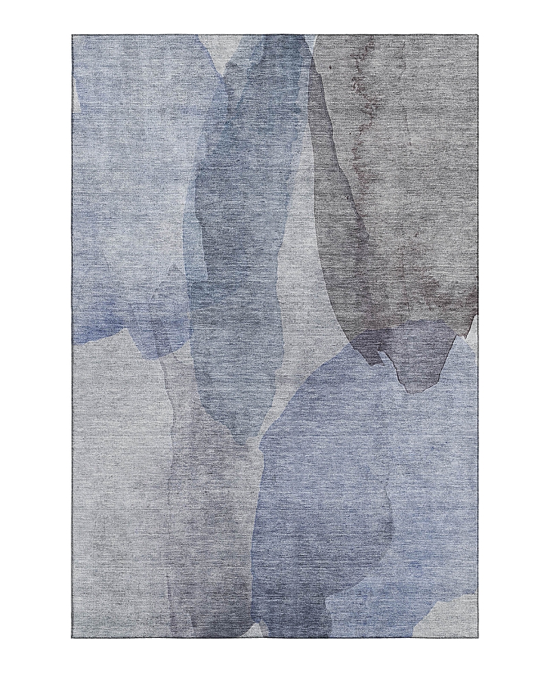 Dalyn Rug Company Dalyn Ravenna Washable Rn12 Area Rug, 5' X 7'6 In Blue