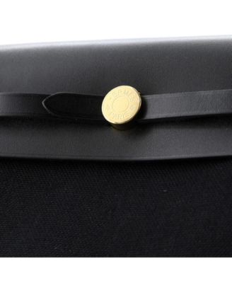 20 Herbag Zip Toile and Leather