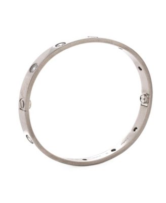  Love 10 Diamond Bracelet 18K White Gold with Diamonds