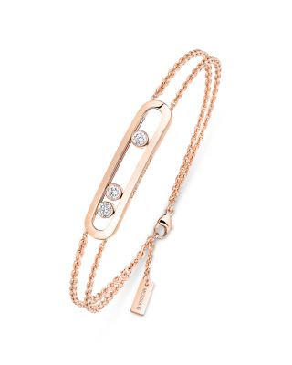 Diamond Move Bracelet in 18K Gold, 0.24 tcw