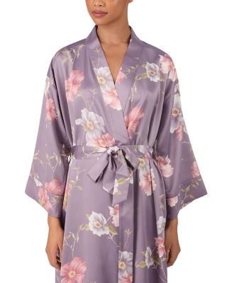 Long Sleeve Long Kimono Robe