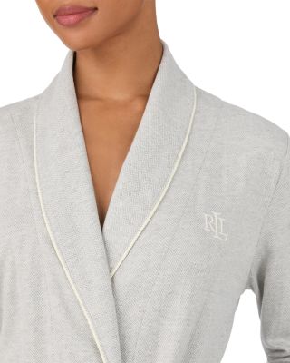 Long Sleeve Shawl Collar Robe