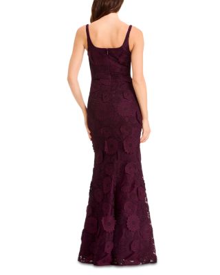 Lorena Appliqu&eacute; Gown