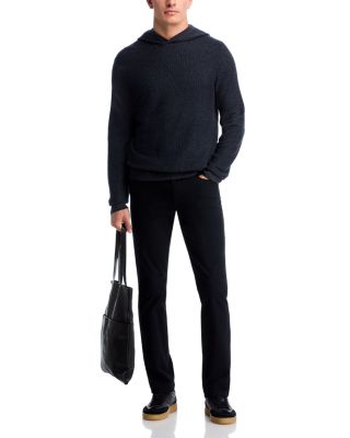 Geo Jacquard Long Sleeve Hoodie