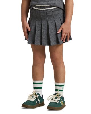 Girls' Pleated Cotton Jersey Skort - Big Kid