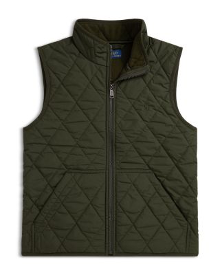 Boys' Fleece Lined Quilted Vest - Big Kid, Little Kid