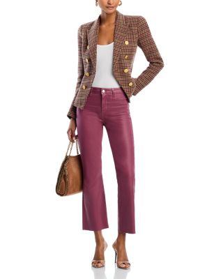 Kendra High Rise Cropped Flared Jeans