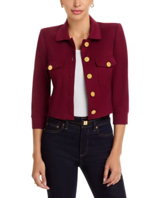 Kumi Button Front Crop Jacket