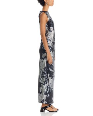 Margaret Metallic Maxi Dress