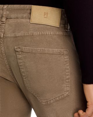 Stretch Corduroy Slim Fit Five Pocket Pants