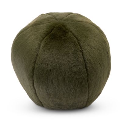 Big Rabbit Faux Fur Ball Pillow - Exclusive
