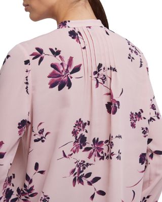 Pleated Peasant Blouse