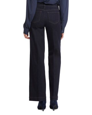 Teresa Mid Rise Wide Leg Jeans in Magical