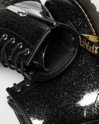 Girls' Junior 1460 Glitter Lace Up Boots - Toddler, Little Kid