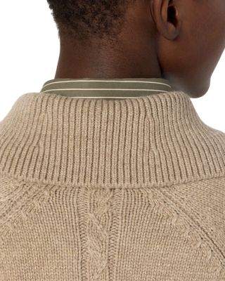 Edena Zippered Neck Sweater
