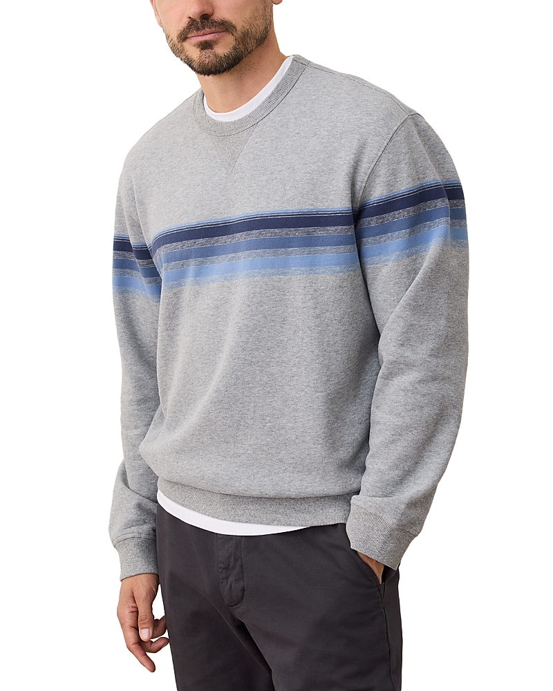 Marine Layer Cloud 9 Fleece Relaxed Crewneck Sweatshirt In Gray