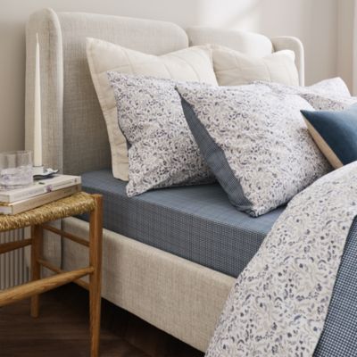 Ditsy Gingham Sheet Set, Full