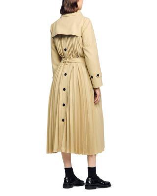 Belted Double Breasted Trench