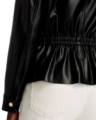 The Aliza Faux Leather Jacket