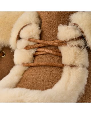 Women&#39;s Esmee Lace Up Platform Booties