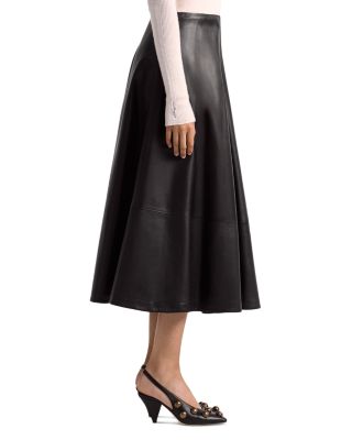 Varda Leather Skirt