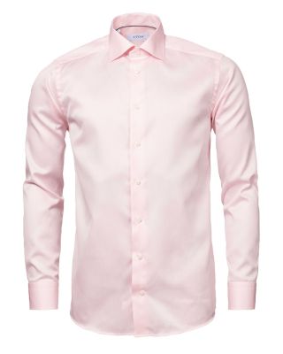 Twill Slim Fit Button Down Shirt