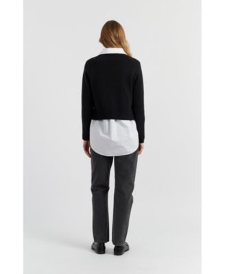 Women's Pure Cashmere V-Neck Sweater