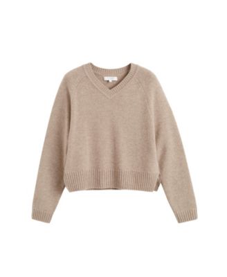 Women's Pure Cashmere V-Neck Sweater