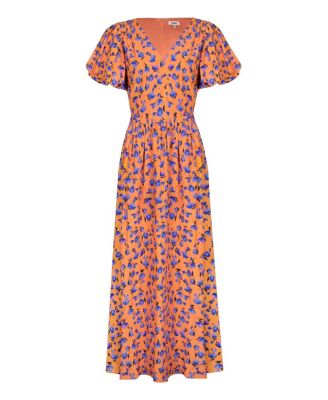 Floral Puff Sleeve Dress