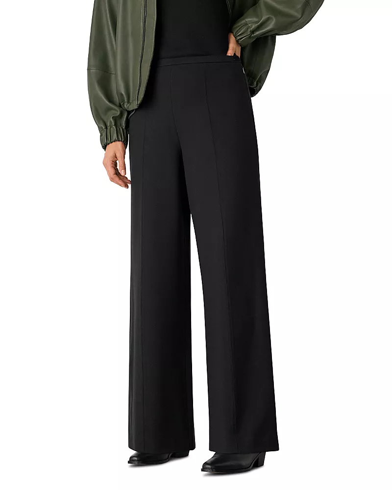 Whistles Ponte Wide Leg Pants
