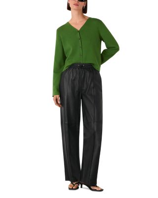 V Neck Button Front Cardigan