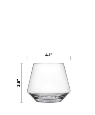 Pure Stemless Red Wine Tumbler, Set of 6