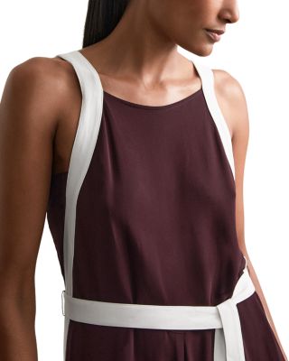 Petites Salma Color Block Jumpsuit