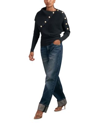 Lexi Button Shawl Sweater