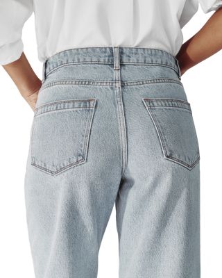 Selin Straight Leg Jeans in Pale Blue
