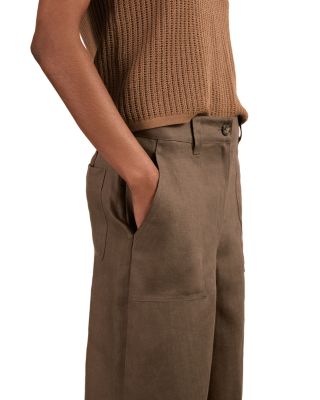 Ashby Linen Wide Leg Pants