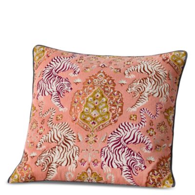 Bengal Tiger Decorative Pillow, 20 x 20 - Exclusive