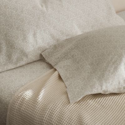 Waffle Organic Cotton Bed Blanket, Full/Queen