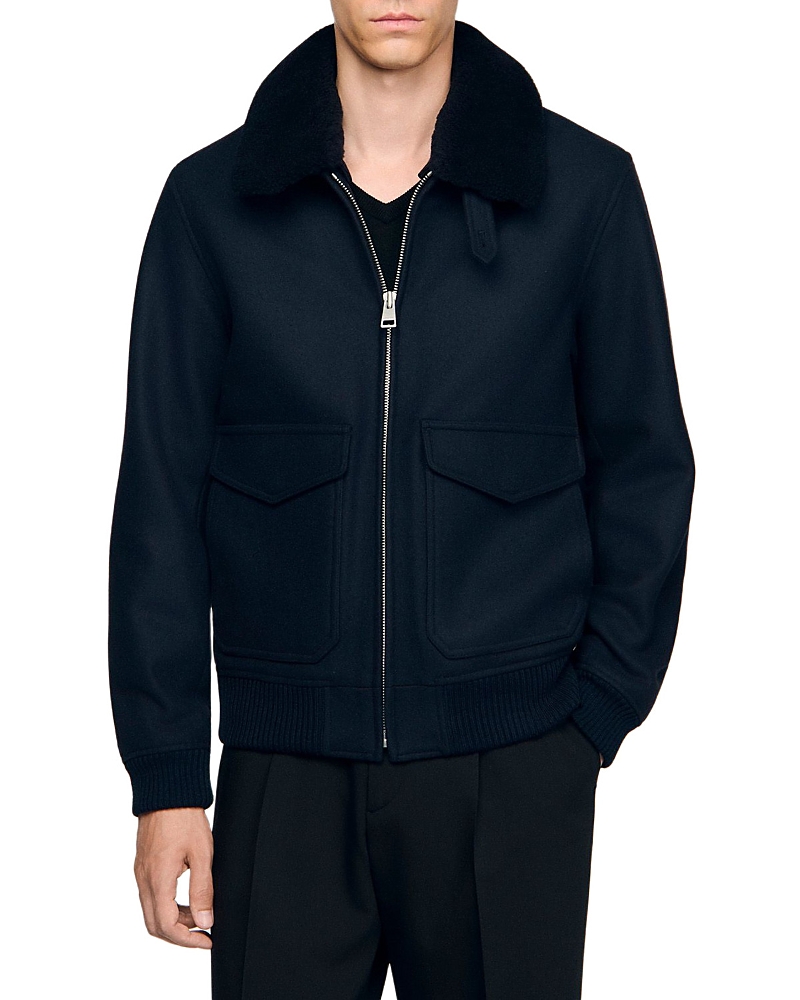 Sandro Aviator Jacket