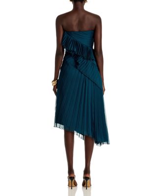 Caitlyn Strapless Midi Dress