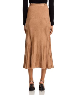 Rory Pleated Midi Skirt