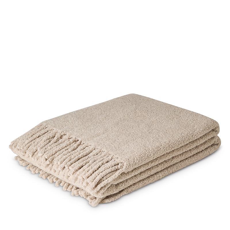 Spectra Brenta Alpaca Wool Throw In Gray