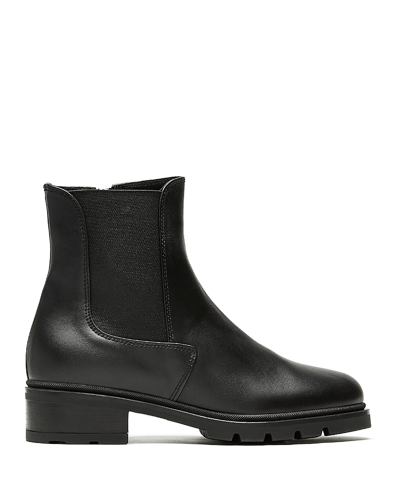 La Canadienne Sean Leather Chelsea Booties In Black