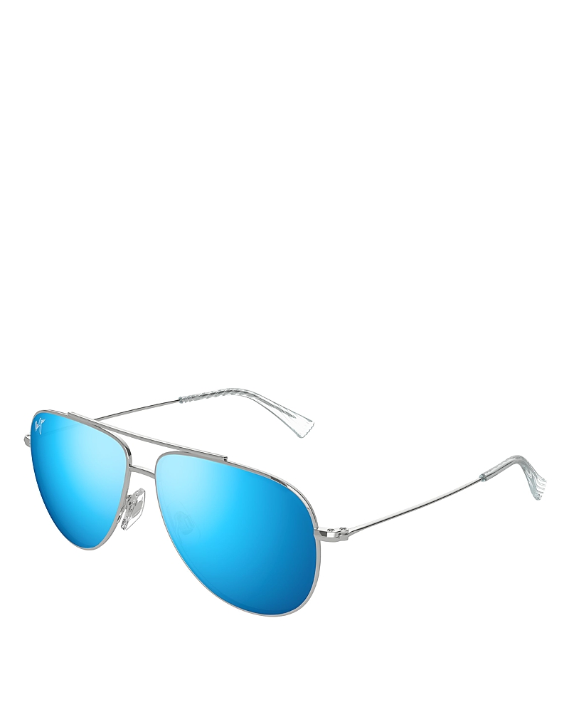 Maui Jim Hauoli Teardrop Sunglasses, 56mm