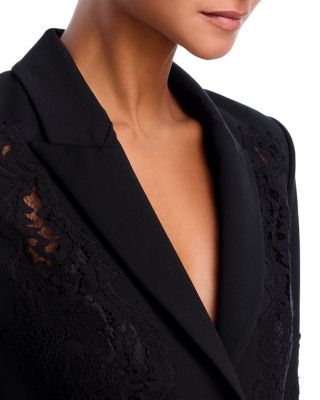 Clementine Lace Appliqu&eacute; Blazer