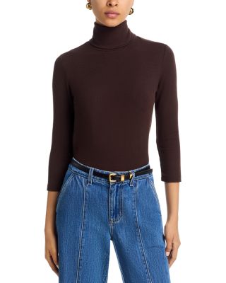 Aja 3/4 Sleeve Turtleneck Tee