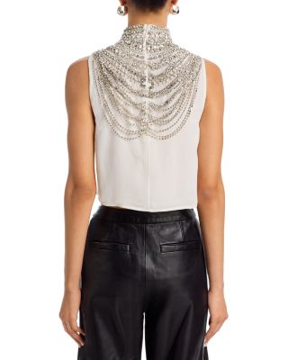 Yun Draped Crystal Tank 