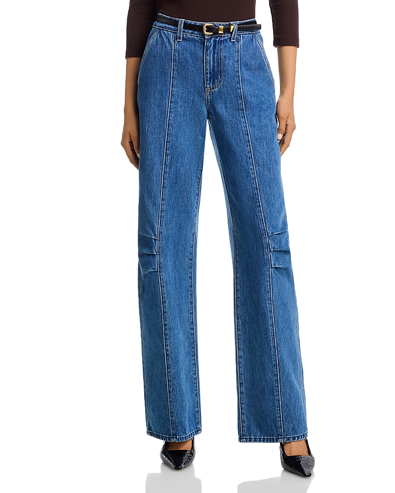 L Agence L'agence Zara High Rise Rodeo Jeans In Memphis In Multi