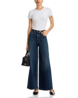 Flexi Sofie High Rise Wide Leg Jeans in Ness